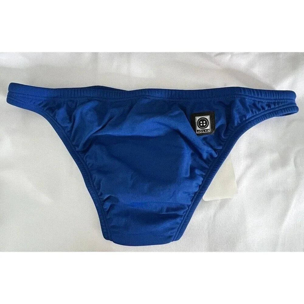 Jolyn Bikini Swim Bottom Europe Style Cobalt‎ Blue Large New With Tags